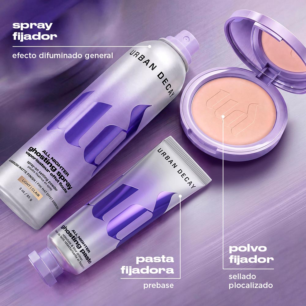 ALL NIGHTER GHOST SPRAY LIGHT (SPRAY FIJADOR DE MAQUILLAJE)